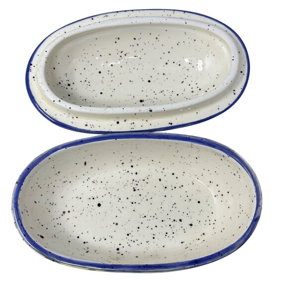 Julie Ueland Enesco Ceramic Trinket Boxes Floral Butterfly Set Vintage 1999 - Picture 16 of 16